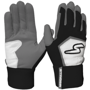 Winder Series Graphite & Black Batting Gloves