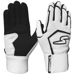 Winder Series Black & White Batting Gloves