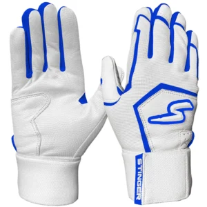 Winder Series Royal Blue & White Batting Gloves