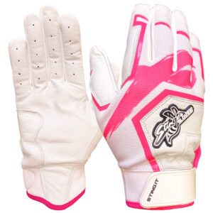 Sting Squad Pink Breast Cancer Awareness Premium Batting Gloves